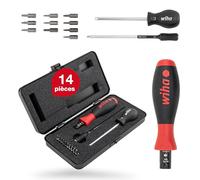 Wiha Set de tournevis dynamométriques Wiha 2852 S10-01 13 pièces 1-5 Nm réglable Quantité:1