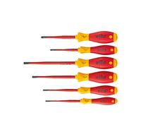Assortiment de 6 tournevis VDE Slimfix Wiha SoftFinish