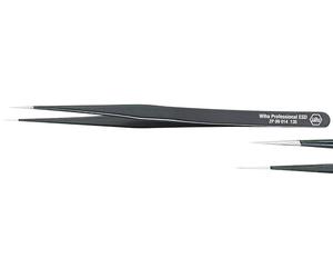Wiha 32326 Pince brucelle de précision pointue, très étroite, extra-fine 135 mm