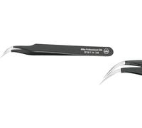 Wiha 32335 Pince brucelle de précision 7a pointue, courbée, ronde, fine 130 mm