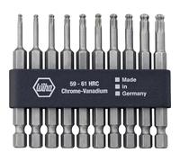 Wiha 32804 Jeu d'embouts 10 pièces TORX® intérieur tête sphérique