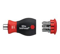 Wiha 33740 380102 Tournevis Magazines Support Mèche Stubby - Magnétique 0.6cm