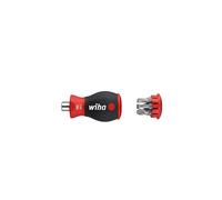 Wiha 33764 Porte-embouts à magasin Stubby, magnétique, longueur 1/4" (33764)