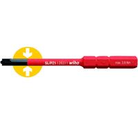 Wiha 34590 Softfinish Vde Slimbit Tournevis Fendu/Pozi Sl/Pz2 X75Mm 1000V Ac
