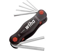 Wiha 351 klein 7tlg 6 pans intérieurs Jeu de clés mâles coudées 1.5 mm, 2 mm, 2.5 mm, 3 mm, 4 mm, 5 mm, 6 mm 7 pièces