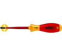 Wiha - 35502 - Tournevis Slimfix Vde Softfinish Sl/ph1 X 80Mm 1000V Ac