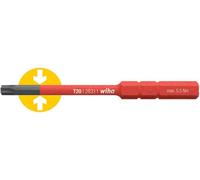 WIHA - 35508 - Softfinish VDE Slimbit Tournevis Torx T15 X 75mm 1000v AC