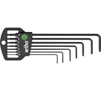 Wiha 366RZ Classic 7tlg TORX® intérieur Jeu de clés mâles coudées T 6, T 7, T 8, T 9, T 10, T 15, T 20 7 pièces