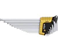 Wiha 369RZ Ergostar 13tlg 6 pans intérieurs Jeu de clés mâles coudées 0.05 pouces, 1/16 pouces, 5/64 pouces, 3/32 pouces, 7/64 pouces, 1/8 pouces, 9/64 pouces,