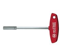 Wiha 38814 Porte-embouts aimanté avec poignée 0,6 cm (0,25") / 1/4" x 150 (Import Allemagne)