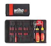 Jeu de tournevis dynamométriques Wiha VDE 14 pièces 0.8 - 5 Nm DIN EN 60900