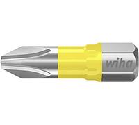 Wiha 41585 Embout cruciforme Propulseur: 1/4 (6.3 mm) Sortie: cruciforme Phillips PH 1 25 mm