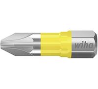 Wiha Embout cruciforme 41590 PZ 3 - Acier molybdène-vanadium trempé - 5 pièces