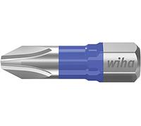 Wiha 41600 Embout cruciforme Propulseur: 1/4 (6.3 mm) Sortie: cruciforme Phillips PH 3 25 mm
