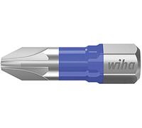 Wiha Embout cruciforme 41602 PZ 2 Acier molybdène-vanadium trempé 5 pièces