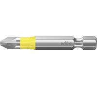 Wiha Jeu d'embouts Y Pozidriv PZ1 50 mm 5 pièces 1/4" en coffret (41627)