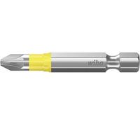 Wiha Jeu d'embouts Y 50 mm Pozidriv PZ2 5 pièces 1/4" en coffret (41628)