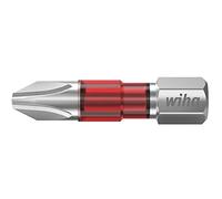Wiha 42100 Embout cruciforme Propulseur: 1/4 (6.3 mm) Sortie: cruciforme