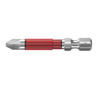 Wiha 42123 Embout cruciforme Propulseur: 1/4 (6.3 mm) Sortie: vis Pozidriv PZ 3