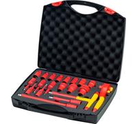Wiha 43024, 10,11,12,13,14,17,19,22,24,27,32 mm, 16 Stück(e), Rot, Gelb, Rot, Gelb, 4,22 kg