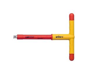 WIHA 43062 - Adaptador para mango corredizo aislado para llaves de vaso 246 3/8" Injection insulated T handle Cod. 246187
