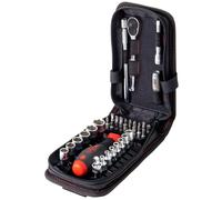 Wiha 44684 Tournevis À Écrou 1/4in Et Ensemble De Bits, 40 Pièces