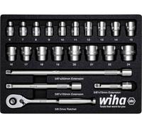 Wiha 44708 Jeu de douilles articulées 280 mm