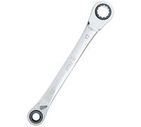 Wiha 45421 Jeu de clés à cliquet annulaires doubles Ouverture de clé (métrique) 10 - 19 mm