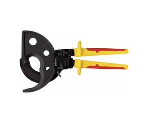 Wiha 46674 Coupe-câble Électrique Avec Principe De Cliquet - 275 Mm - Jusqu'à 300 Mm²