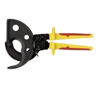 Wiha 46675 Coupe-câble Adapté pour (technique d'isolation) câbles en alu et en