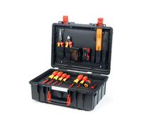 Wiha 47312 Kit Basic L Electric - Coffret D'outils - 46 Pièces - Pour Électriciens