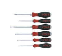 Wiha pour l'atelier Jeu de tournevis 6 pièces vis à fente, cruciforme Phillips