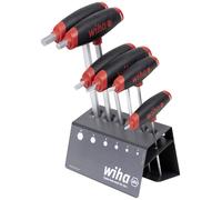 Wiha 6 pans intérieurs Jeu de clés mâles coudées 3.0 mm, 4.0 mm, 5.0 mm, 6.0 mm, 8.0 mm, 10.0 mm 6 pièces