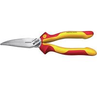 Wiha 35462 Pince Demi-ronde Industrial Electric - Avec Taillant Forme Courbe Env. 40° - 200 Mm