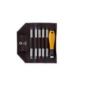 Wiha antistatique (ESD) Lots de lames de rechange 11 pièces vis à fente, cruciforme Phillips, TORX® intérieur, 6 pans intérieurs