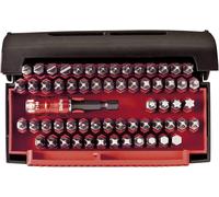 Wiha Bit Collector 07943 Jeu dembouts 61 pièces vis à fente, cruciforme Phillips, vis Pozidriv, 6 pans intérieurs, TORX® intérieur