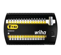 Wiha Bit Set XLSelector, 50 mm Y-Bits Phillips, Pozidriv, TORX®, 14 pcs. 1/4" (41834)