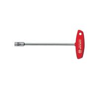 Wiha Clé À Douille Avec Manche En T Six Pans Nickelée Brillante (00967) 6 X 200 Mm