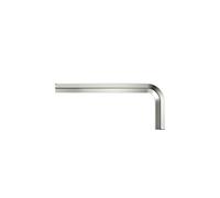 Wiha llen hexagonale, version courte en pouces, nickel brillant