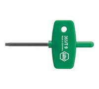Wiha Clé Mâle Avec Manche Clé Torx® Oxydé Noir (01350) T6 X 35 Mm