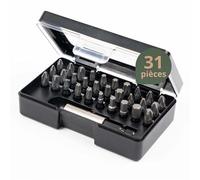 Wiha Coffret embouts Essential Impact 31 pièces I PH, PZ, six pans, Torx I Porte-embout (45628)