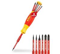 Porte-embouts isolé avec 6 embouts slimBits Wiha 38611