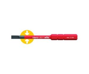 Wiha Embout SoftFinish electric slimBit VDE fente 6,5x75mm slimBit WIHA Quantité:1