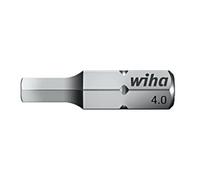 Embout standard 25 mm 6 pans 1/4\ C6,3 4,0 mm (01706) Wiha 01706 N/A Longueur:25 mm Contenu