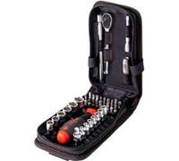 Wiha "Ensemble de douilles et embouts 1/4"", 40 pièces, Clés mixtes à cliquet"