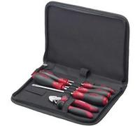 Wiha Ensemble d'outils 7 pcs Tournevis mécanique et cutters diagonaux G