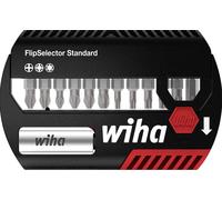 Wiha "Jeu d''embouts FlipSelector Standard 25 mm, Set d''embouts de vissage"