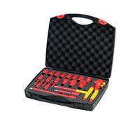 Wiha Isolé 1.3cm Clé à Cliquet Set 21 Pièce Inc Étui 1,000 V AC WHA43024