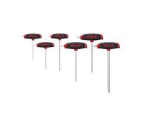 WIHA Jeu de clés mâles 364DSK6-01 6 pcs. SW 2,5-8 6 pans avec sortie latérale...