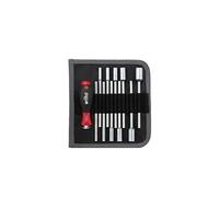 Wiha Jeu de tournevis avec lames interchangeables SYSTEM 6 Tournevis à douille six pans 12 pcs (27713)
